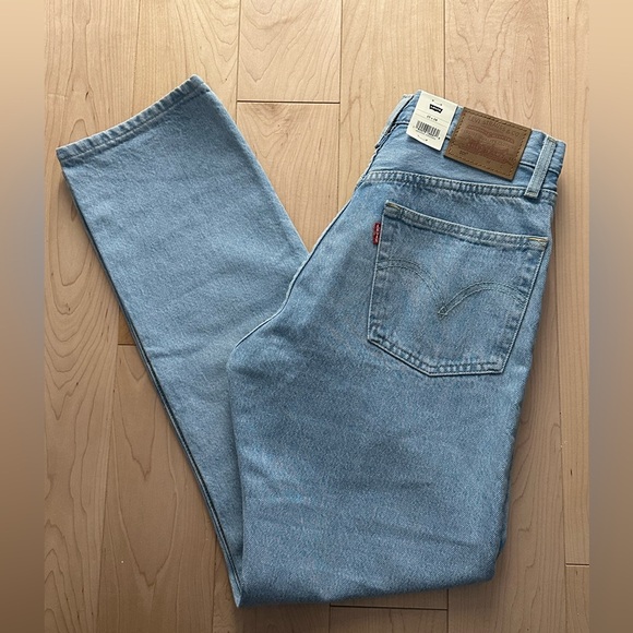 BNWT- Levi’s Premium 501 Original Cropped Light Wash Jeans (25/28) - Picture 1 of 12